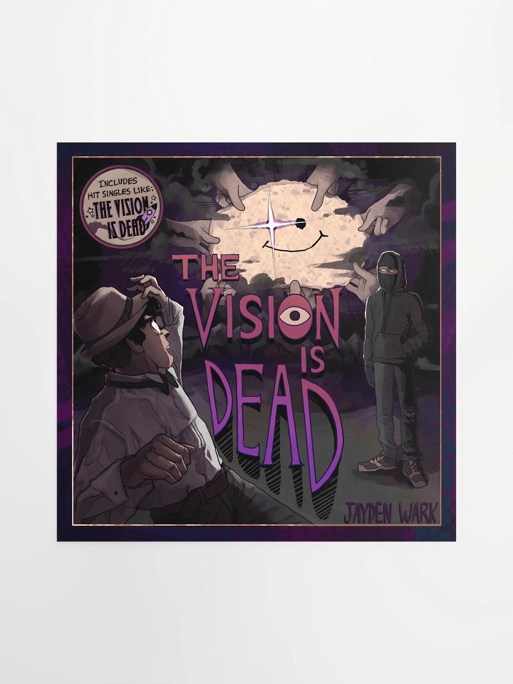 The Vision Is Dead Album Poster product image (1)