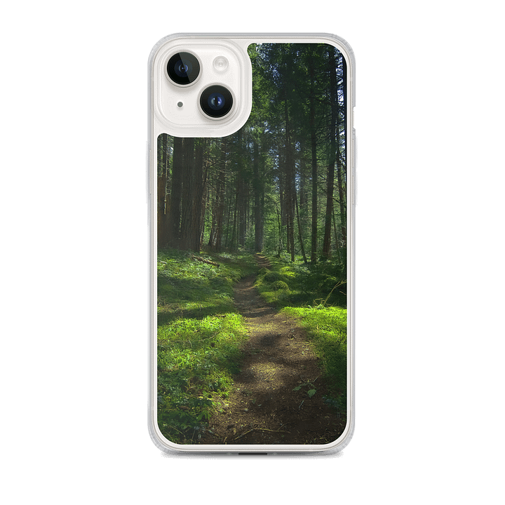 Lower Dungeness Trail Timber sun lighting iPhone® MagSafe® Case product image (1)