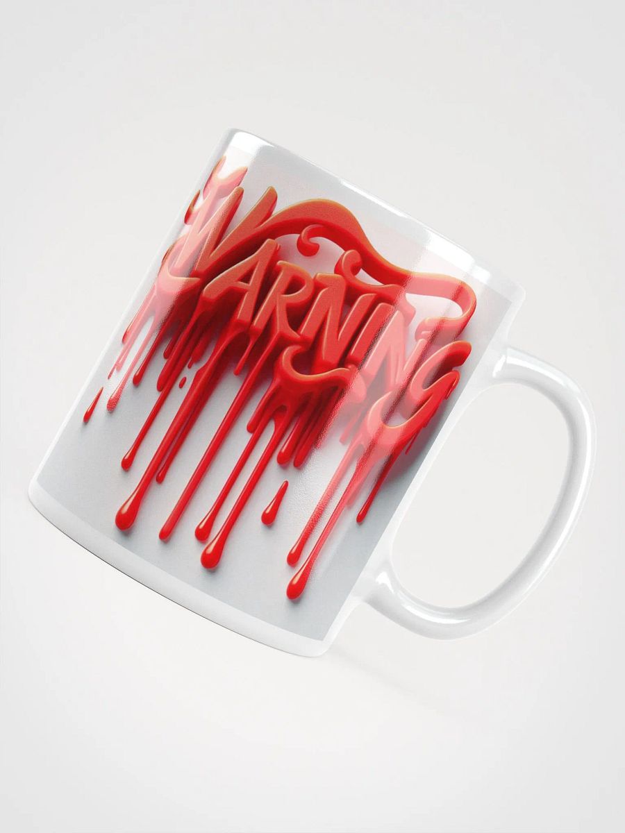 Warning Meltdown #Humorous Glossy Mug - White product image (4)