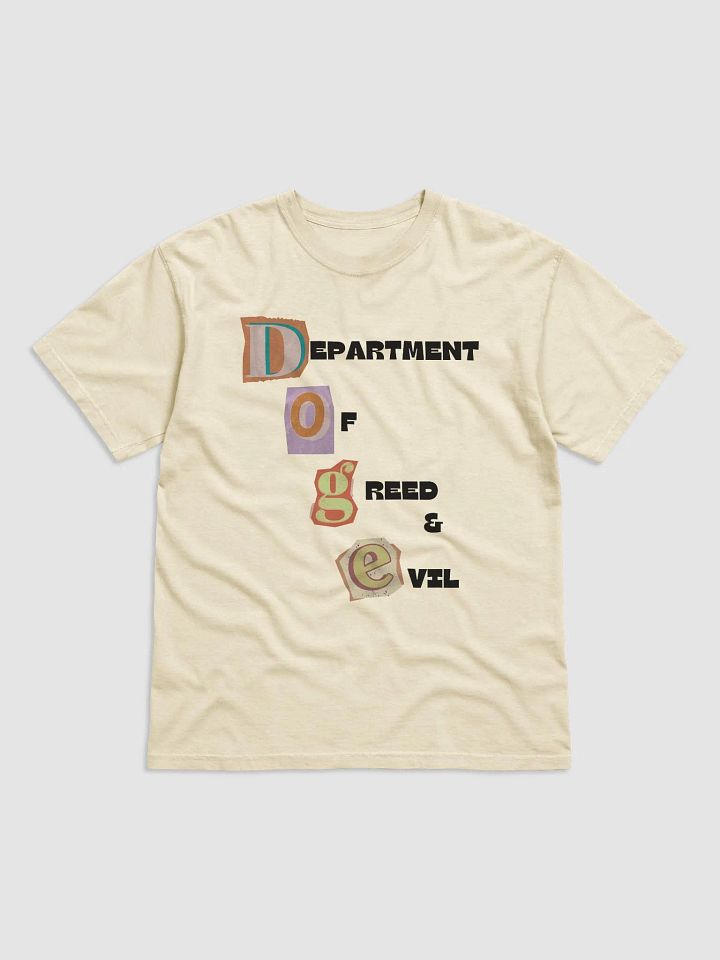 DOGE Department Of Greed And Evil T Shirt, Fuck Trump And Musk T Shirt product image (2)