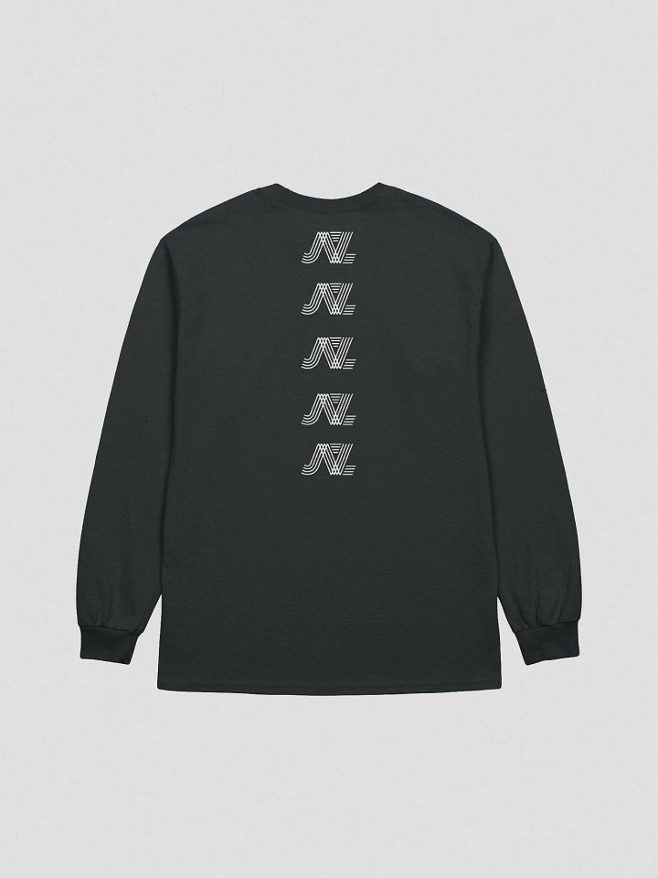 JAZ BLACK OR GREY UNISEX LONG SLEEVE T-SHIRT product image (4)
