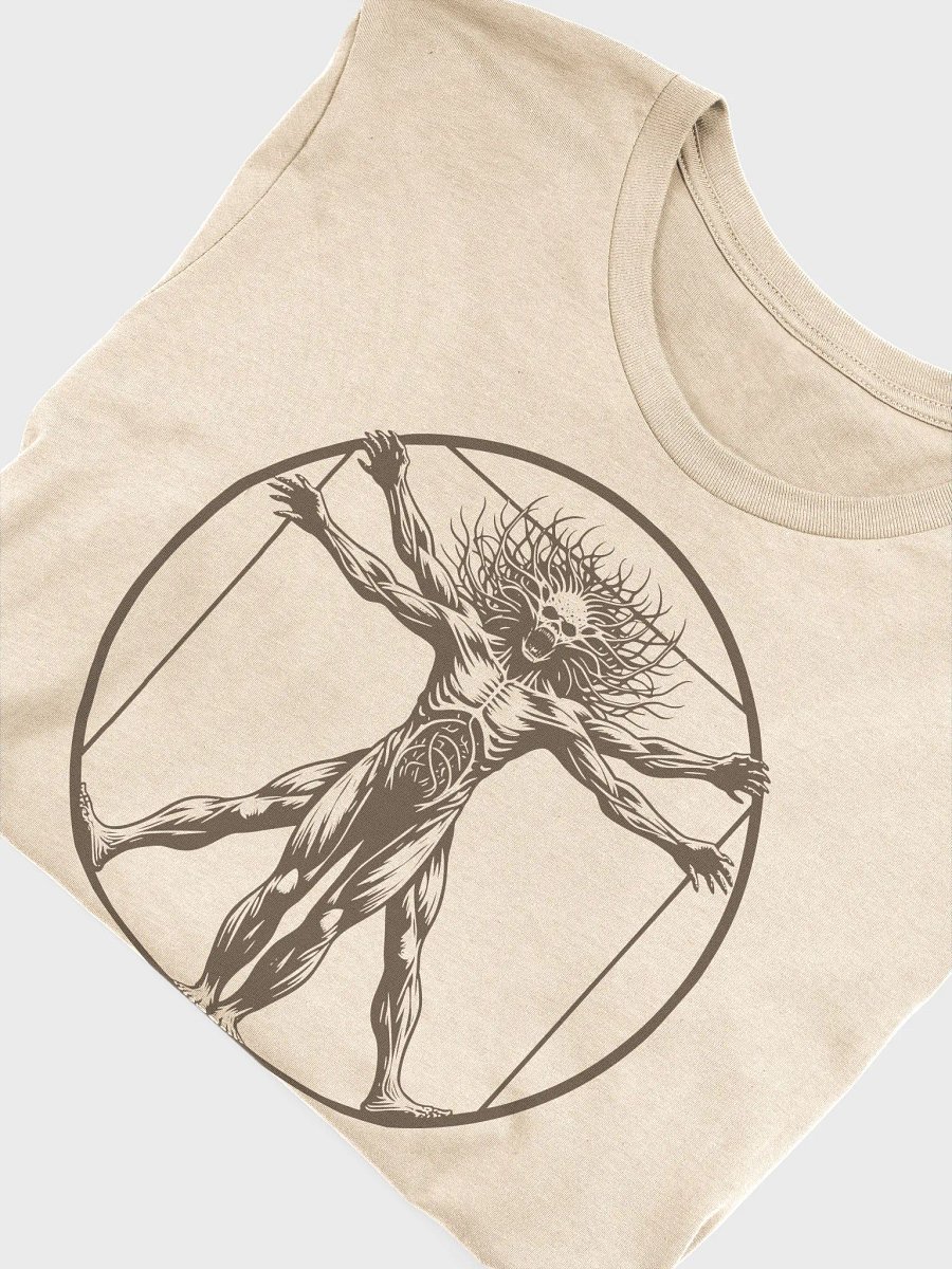 Vitruvian Monster Unisex T-Shirt product image (4)