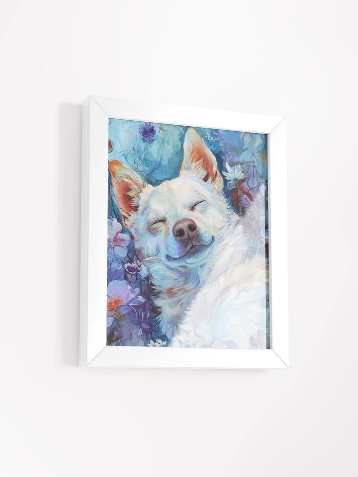 Blissful Canine Dreams - Framed Matte Poster product image (2)