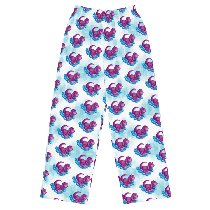 Sleepy Dino Wide-Leg Pants product image (2)