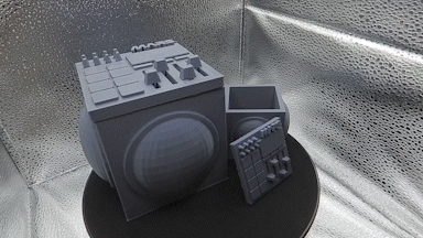 Orbit Cube (Gray) product image (3)