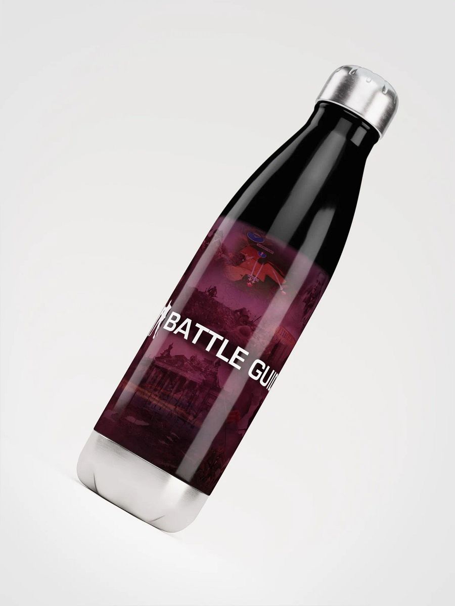 Battle Guide | Steel Water Bottle | Black product image (4)