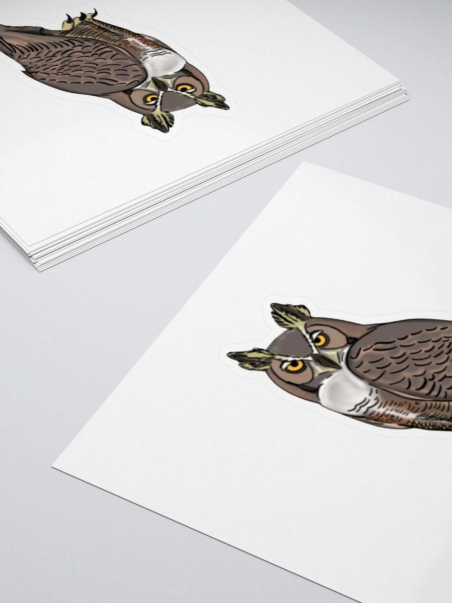 Owl Logo Sticker product image (4)
