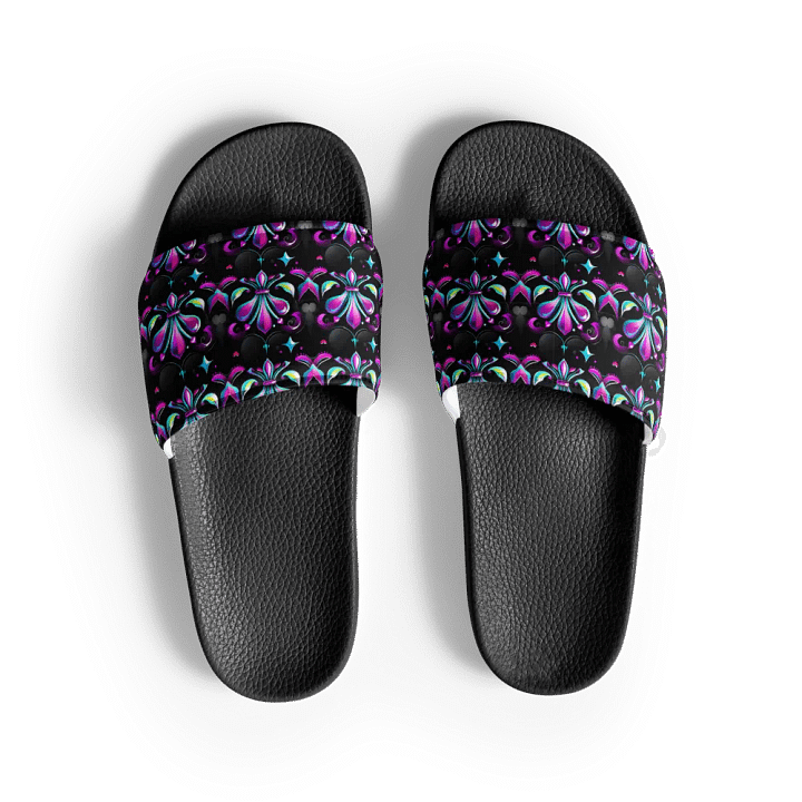 Mardi Gra All Over Print Slip On Slides product image (2)