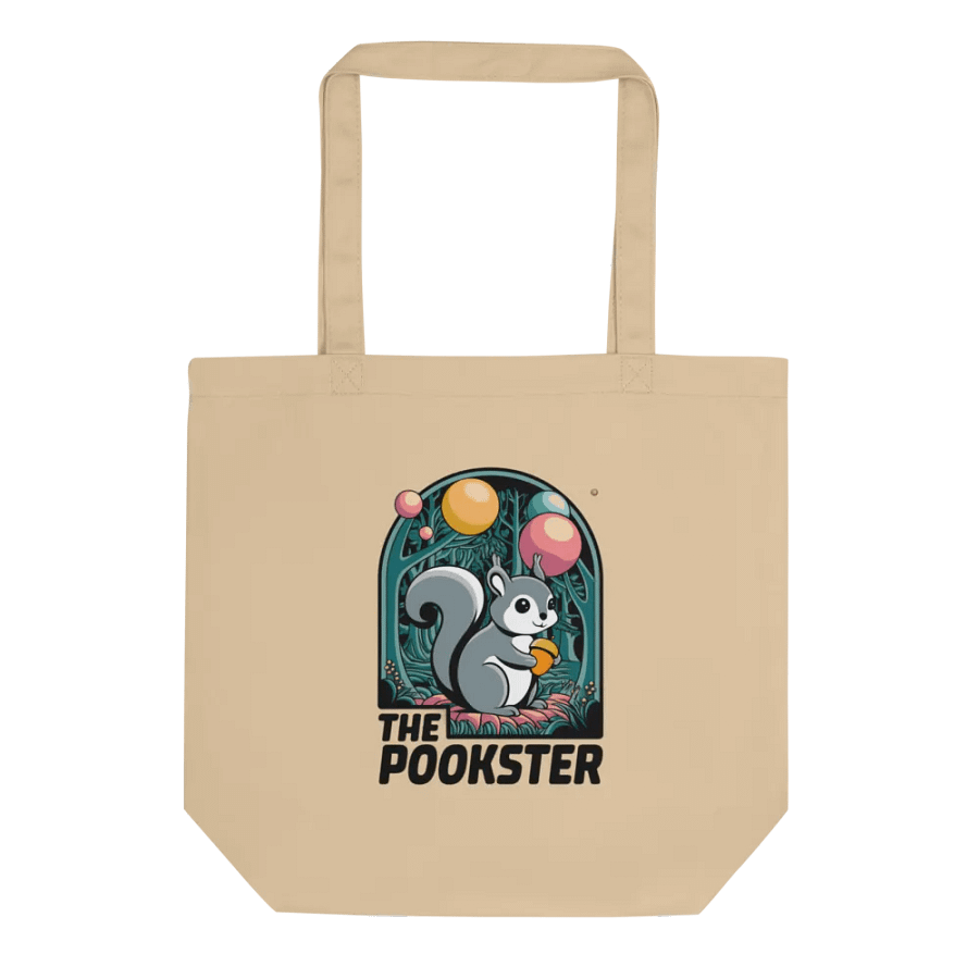 The Pookster's Eco-Friendly Squirrel Tote Bag product image (1)
