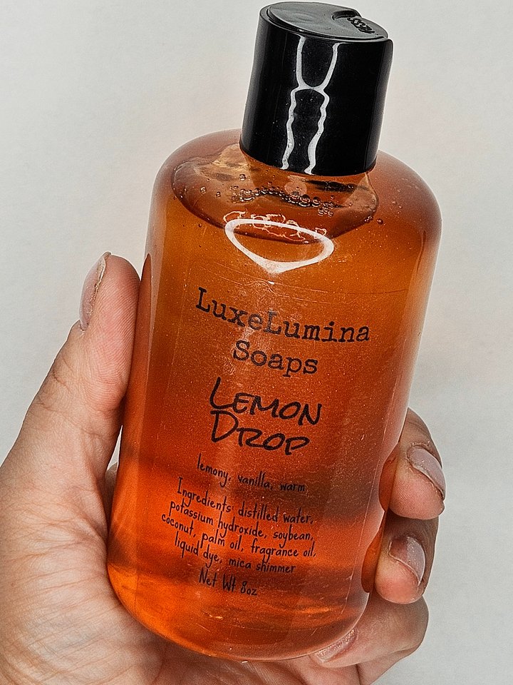Lemon Drop Shower Gel – Sweet Lemon Cake in a Bottle product image (1)
