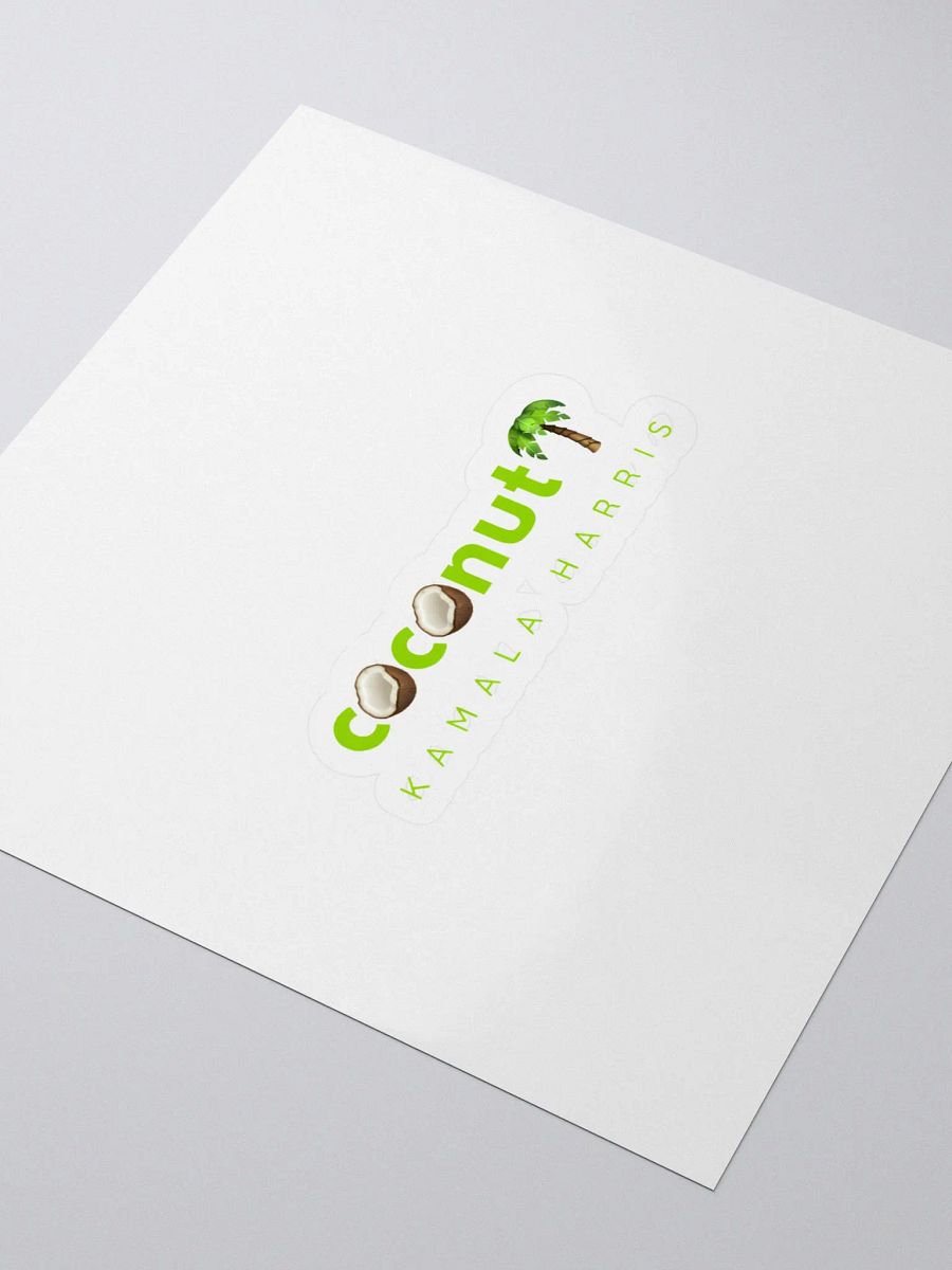 Coconut-themed Kiss Cut Stickers product image (3)