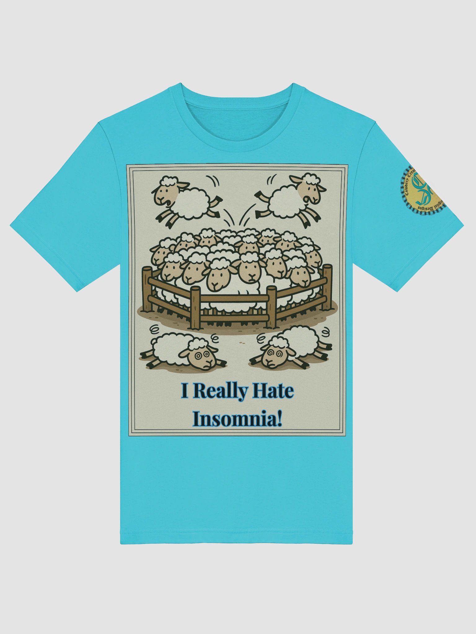 I Really Hate Insomnia (Both) Bella+Canvas Supersoft T-Shirt Colors (6) product image (53)