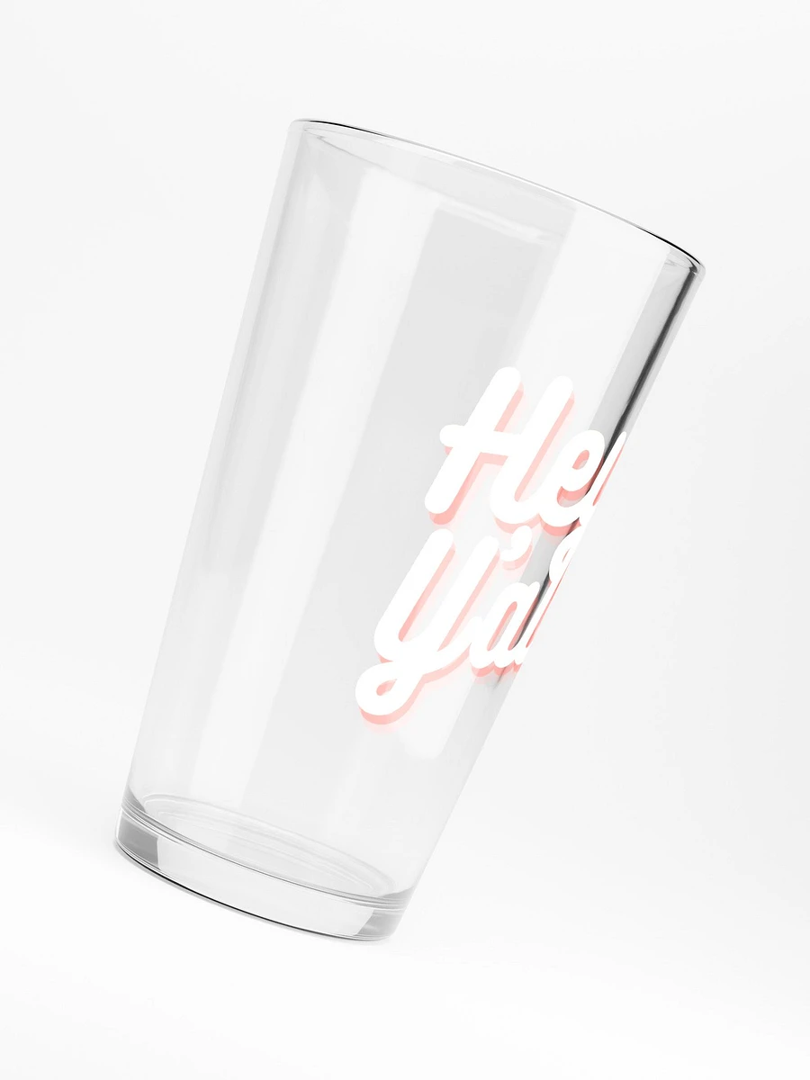 Hey Y'all Pint Glass product image (6)