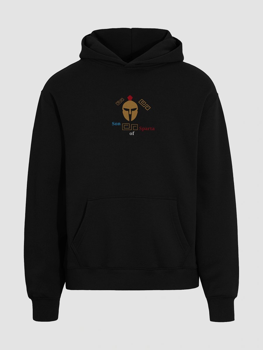 Spartan Geometric Helmet Oversized Hoodie product image (3)
