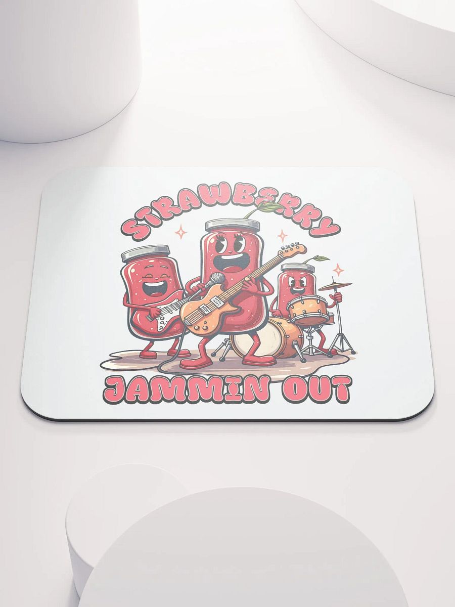 Strawberry Jammin Out Mouse Pad product image (2)