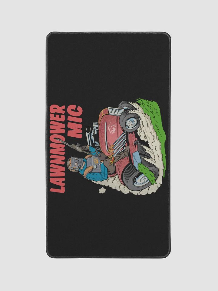Lawnmower Mic | Desk Mat 12