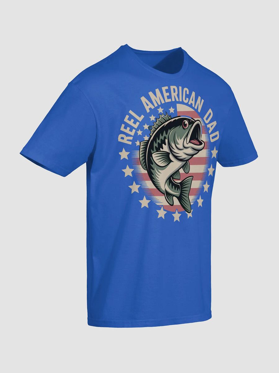 Reel American Dad Bass Fishing Tee product image (6)