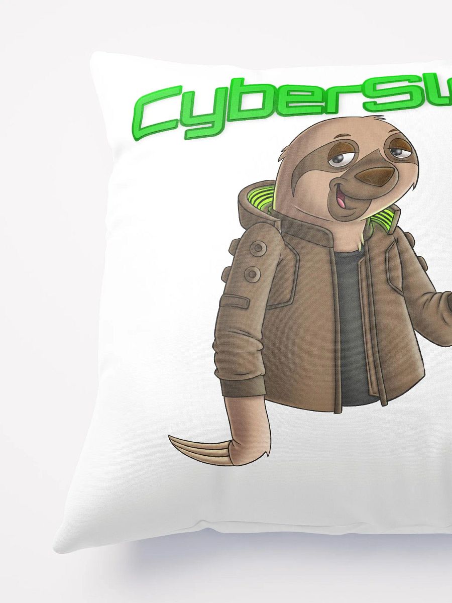 CyberSloth/SlothArmy Reversible Pillow product image (6)