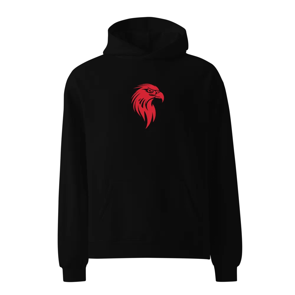 Fierce Feathers Unisex Oversized Hoodie product image (1)