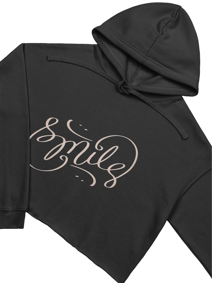 Smile Crop Hoodie product image (2)