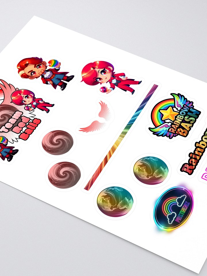 Team Red Stickers product image (2)