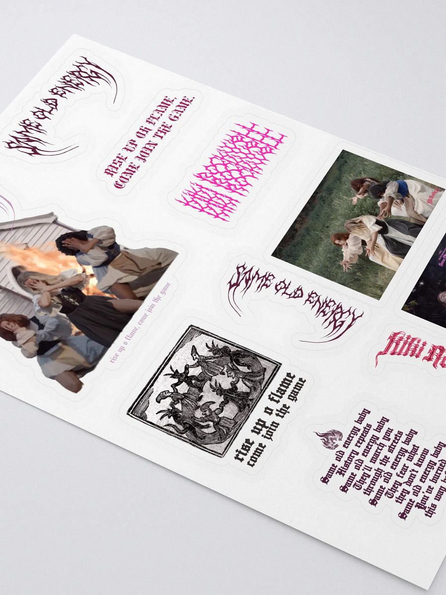 'Same Old Energy' Official Stickers product image (3)