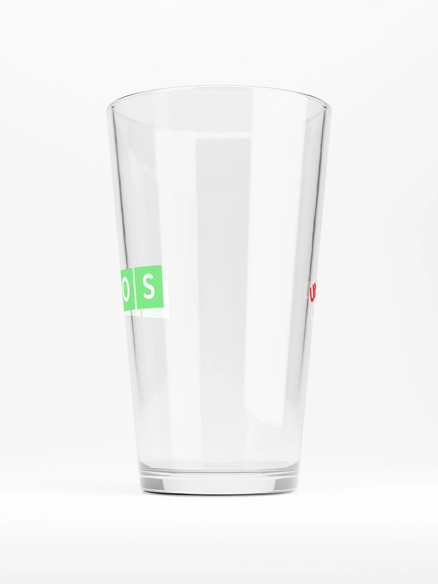 Chaos Pint Glass product image (1)