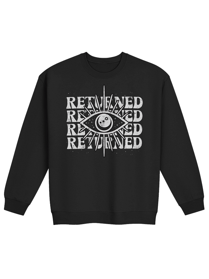 Eye Returned Cozy Sweatshirt | The Returned Collection | Oversized Spiritual Pullover product image (2)
