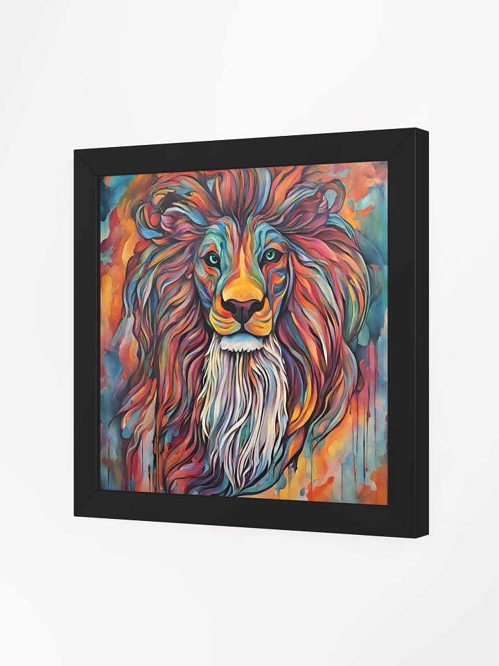 Majestic Lion Framed Matte Poster product image (9)