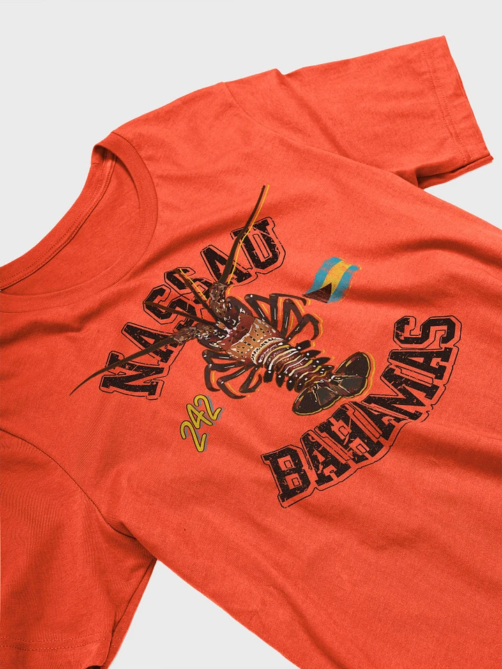 Nassau Bahamas Shirt : Spiny Lobster : Bahamas Flag : 242 product image (1)
