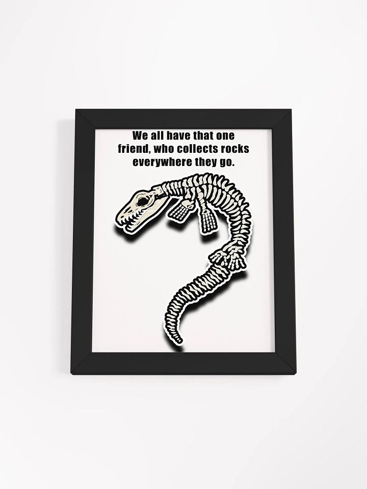 Fossil Collector's Framed Poster product image (1)