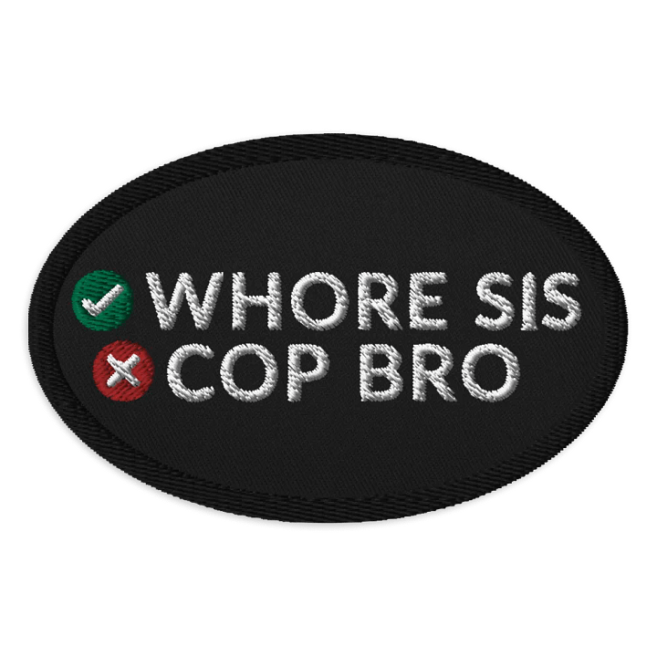 WHORE SISTER EMOJI - PATCH product image (1)