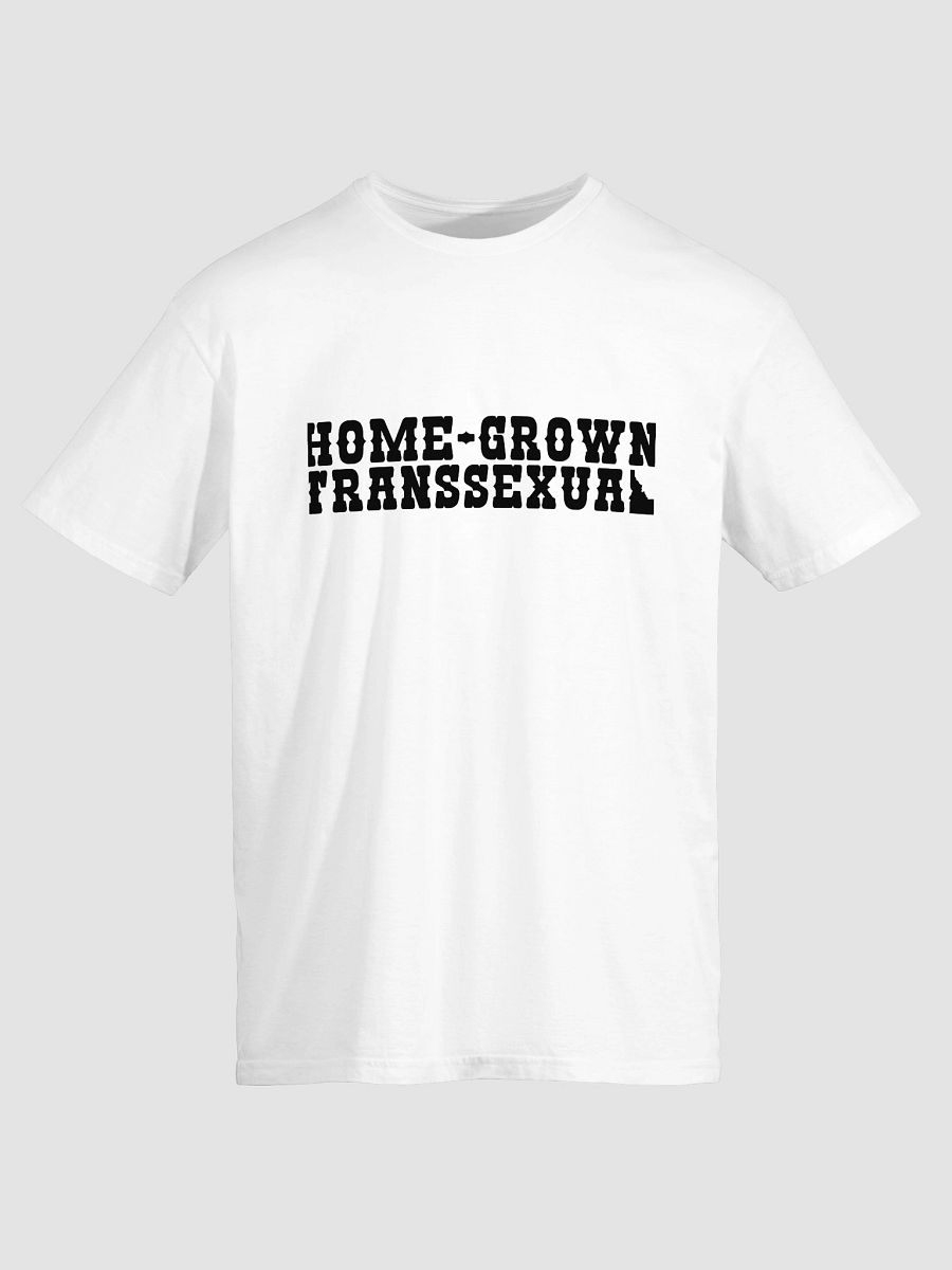 "HOME-GROWN TRANSSEXUAL" light t-shirt product image (3)