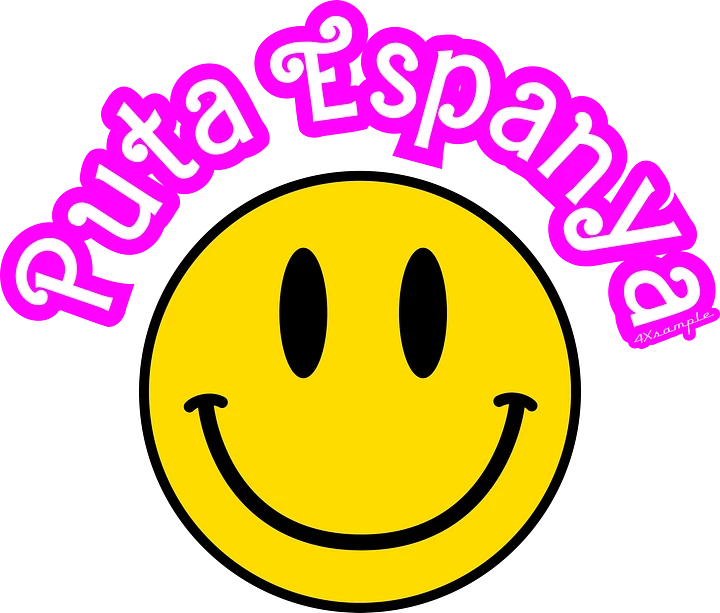 Puta espanya Smiley - Adhesius product image (1)