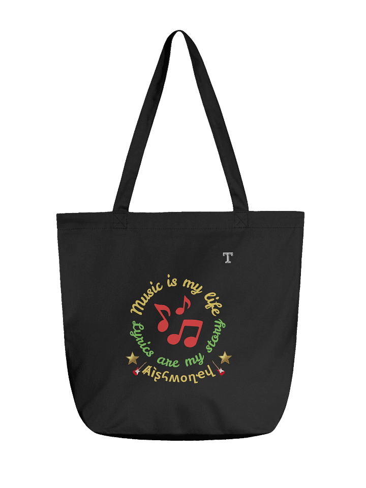 Aishmoney Musical Notes Eco-Friendly Tote Bag product image (1)