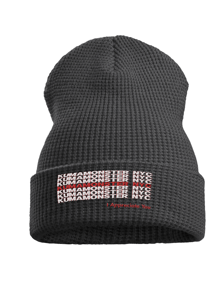 KumaMonsterNYC Waffle Beanie product image (1)