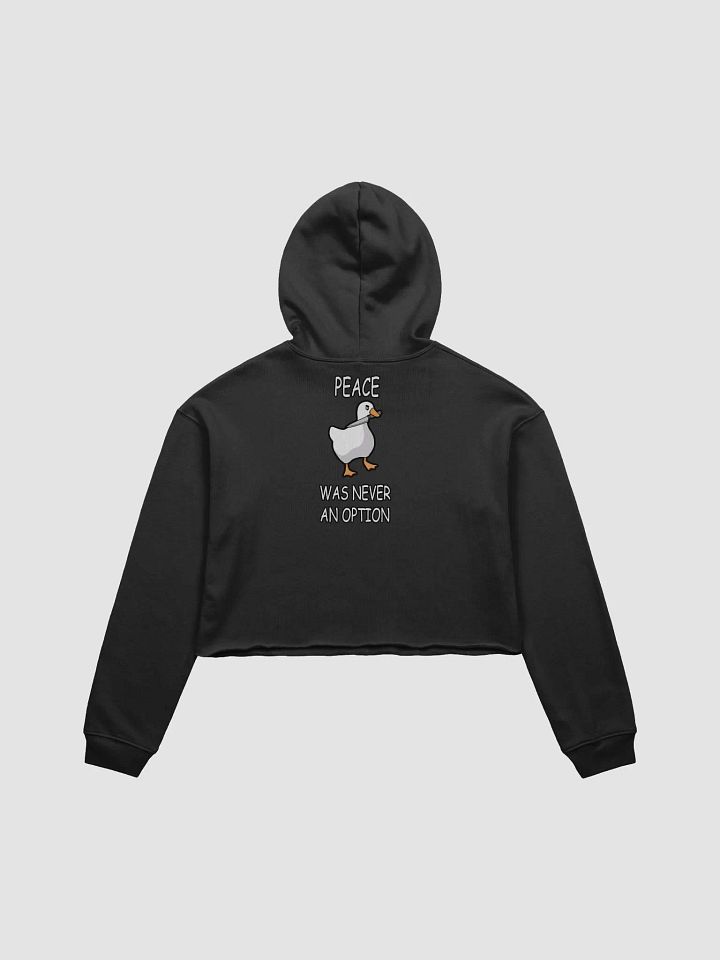 Knife Goose Cropped Hoodie product image (1)