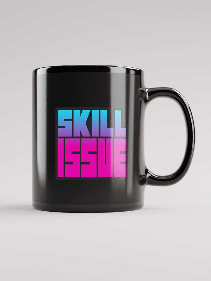 SKILL ISSUE BLACK MUG product image (2)