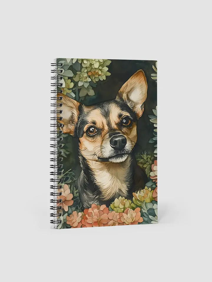 Sedum Dog Spiral Notebook product image (1)