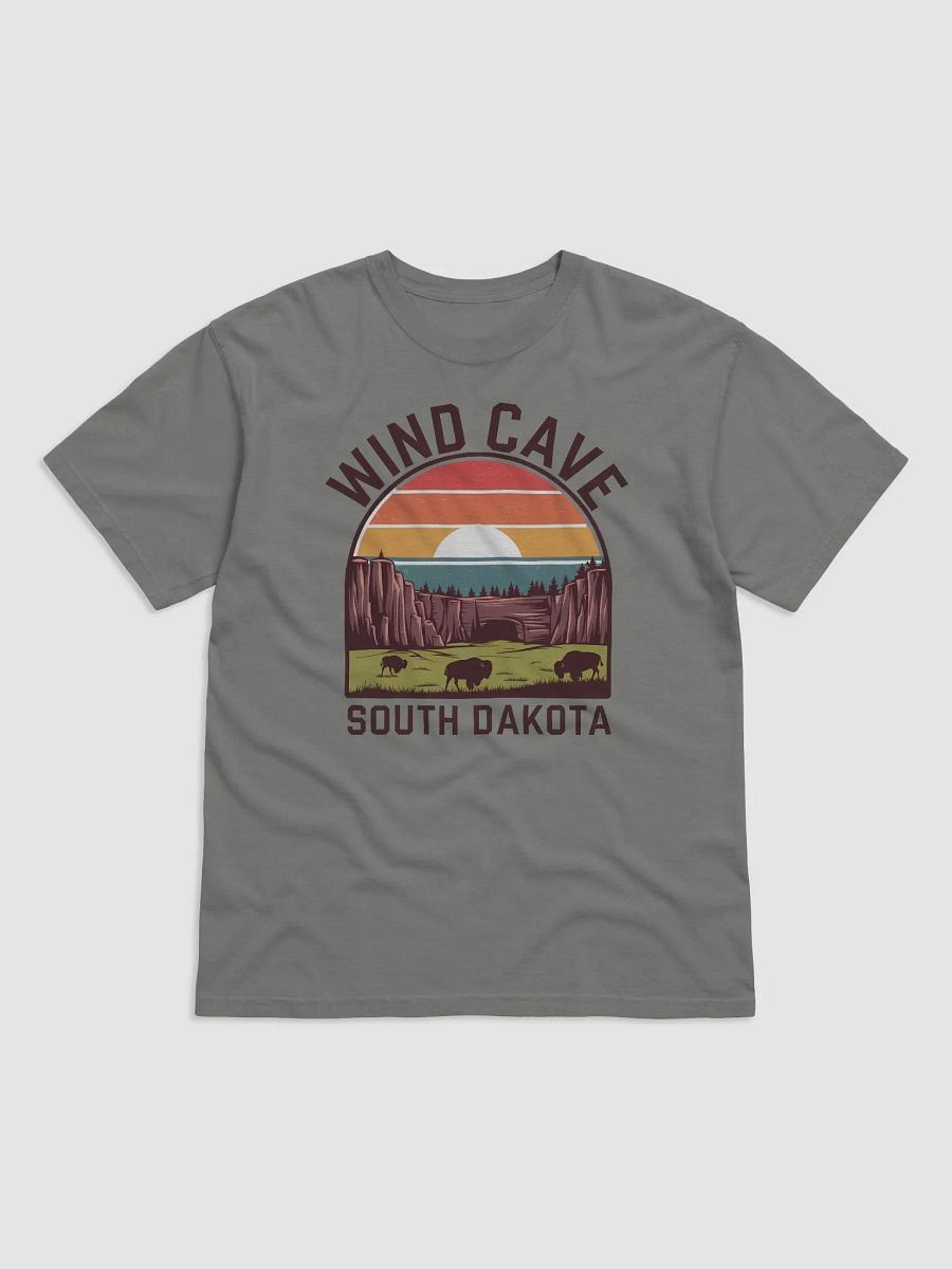 Wind Cave Bison Sunset T-Shirt product image (2)