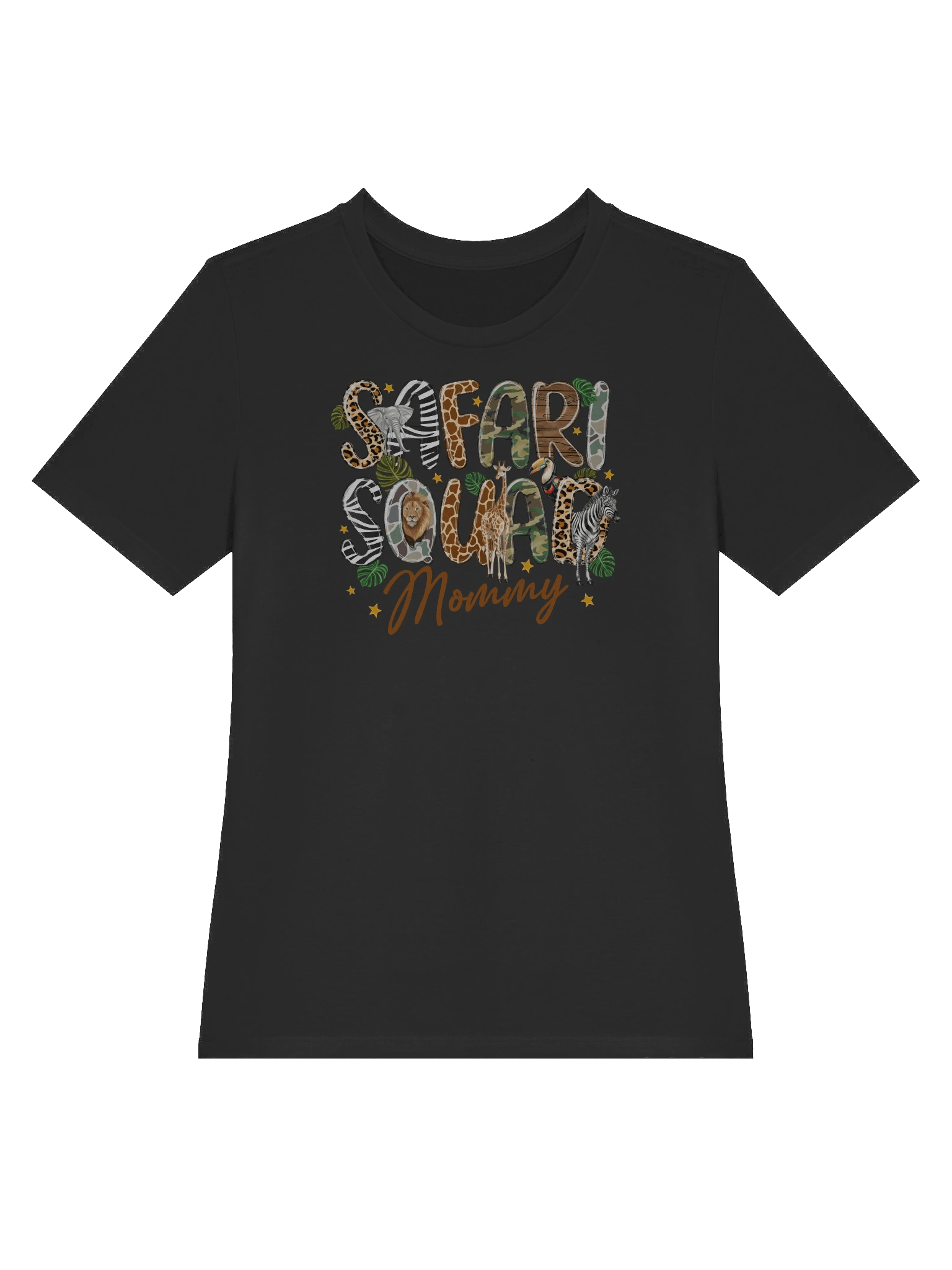 Women's Supersoft Relaxed-fit T-Shirt Safari Squad Mommy product image (4)