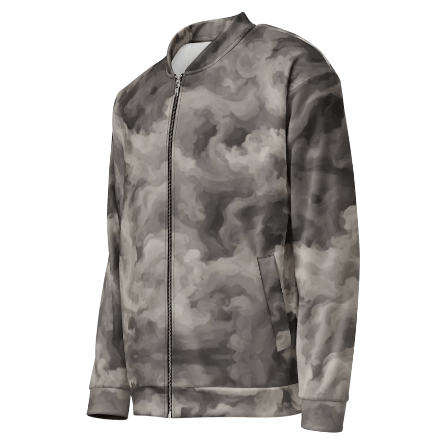 Ethereal Clouds Custom Bomber Jacket product image (4)