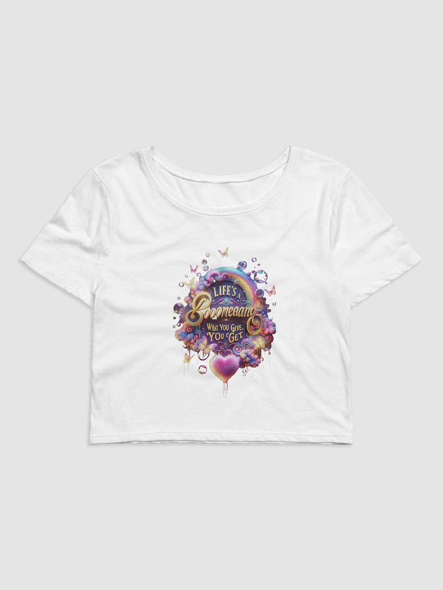 Boomerang Reflection Women's Crop Tee product image (18)