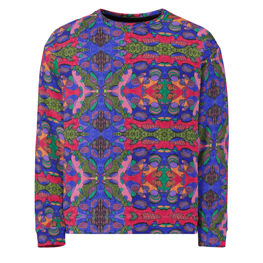Abstract Bold Neurographic Art Unisex Sweatshirt product image (3)