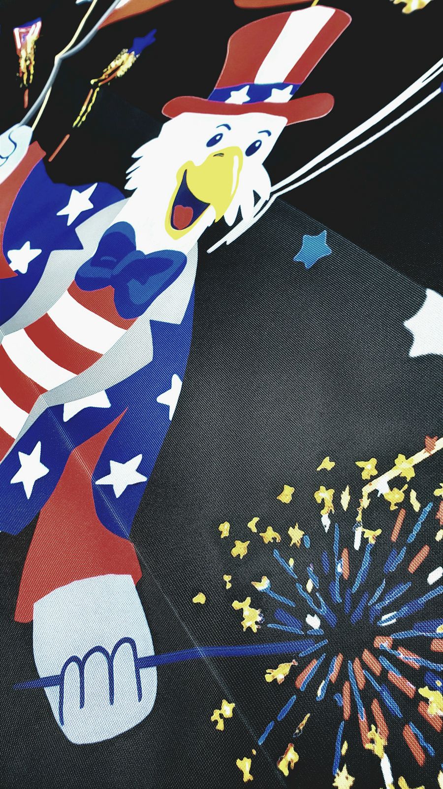 Uncle Sam Eagle 4th of July Banner with corner designs product image (3)