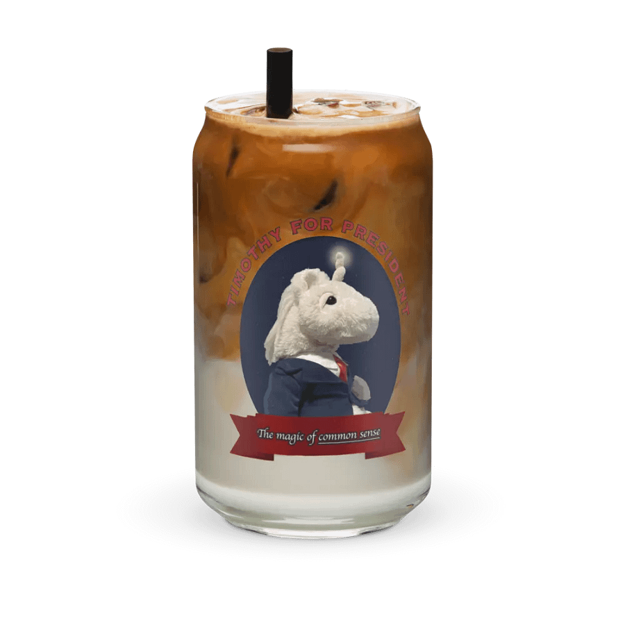 Timothy for President - Glass product image (6)