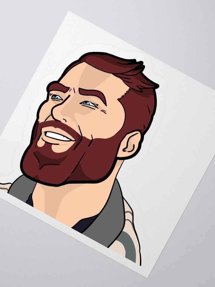 Gigachad Matt Sticker product image (3)