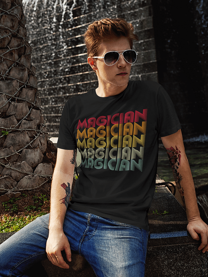Magician Repeater (Retro Spectrum Style) T-shirt product image (2)