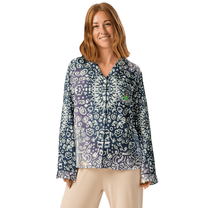 Twundsie Trading Card Longsleeve Pyjama Top product image (1)