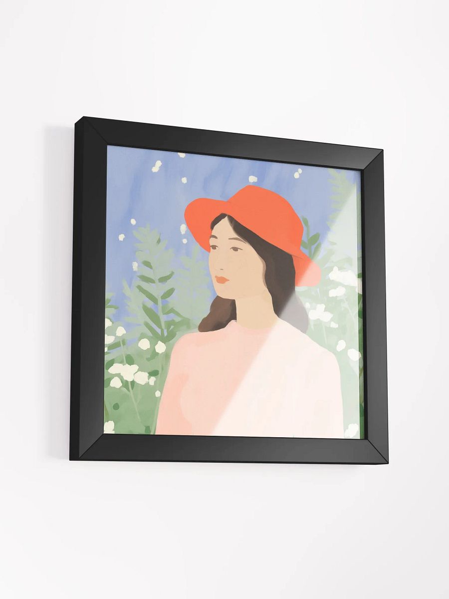 Serene Spring Portrait - Framed Matte Poster product image (30)